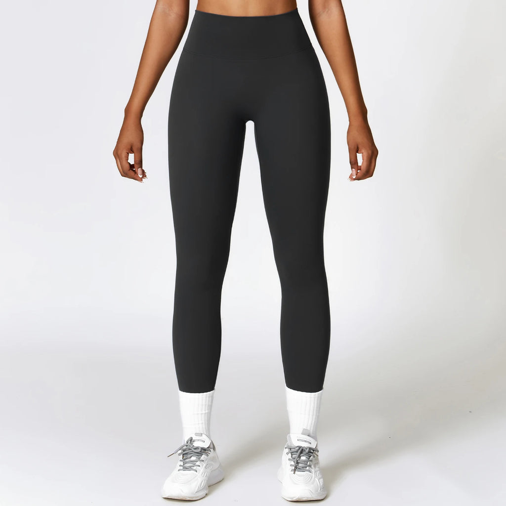 Nylon Spandex Interlock Knit Long Sleeve Workout Top