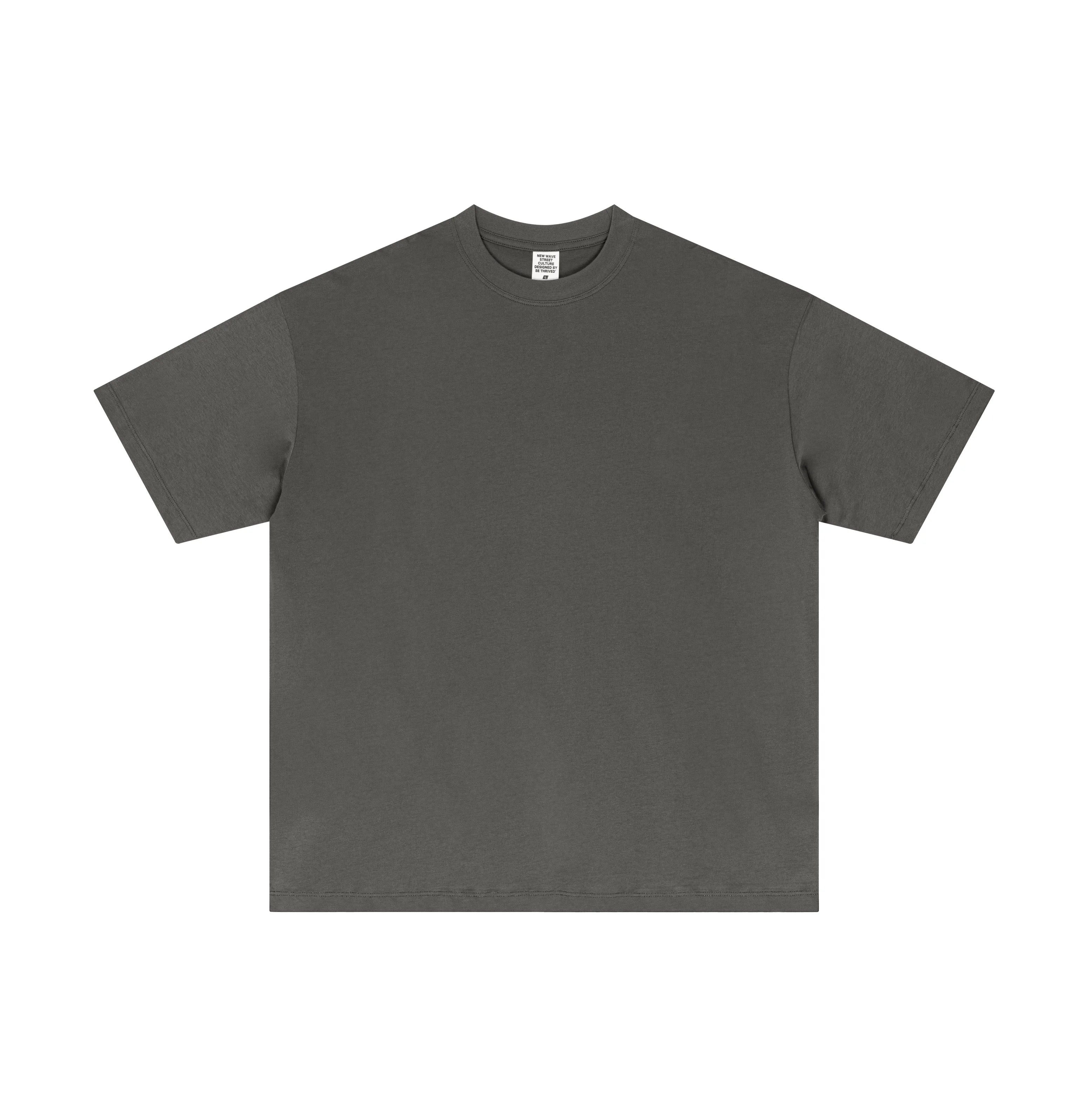 240GSM Blank Oversized Short Sleeve T-Shirt | Wholesale Custom Logo Men's Streetwear