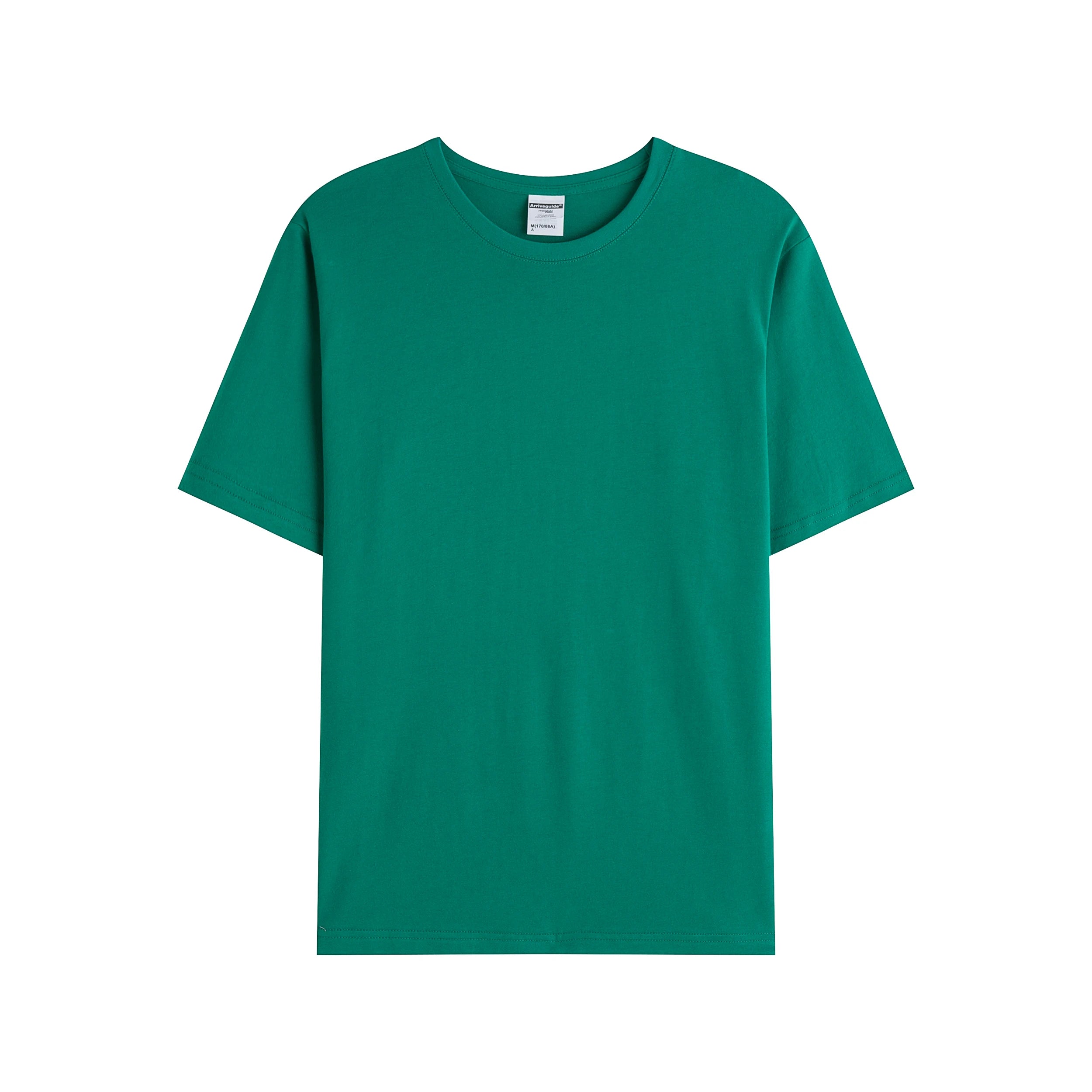 Oem Service Custom 190 Gram Cotton Blank Neck OEM Apparel Shirt Women Summer Breathable Blank Custom T-shirts