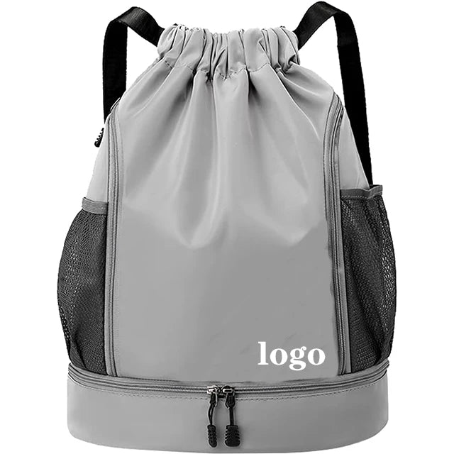 Nylon Woven Drawstring Sports Bag