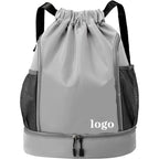 Nylon Woven Drawstring Sports Bag