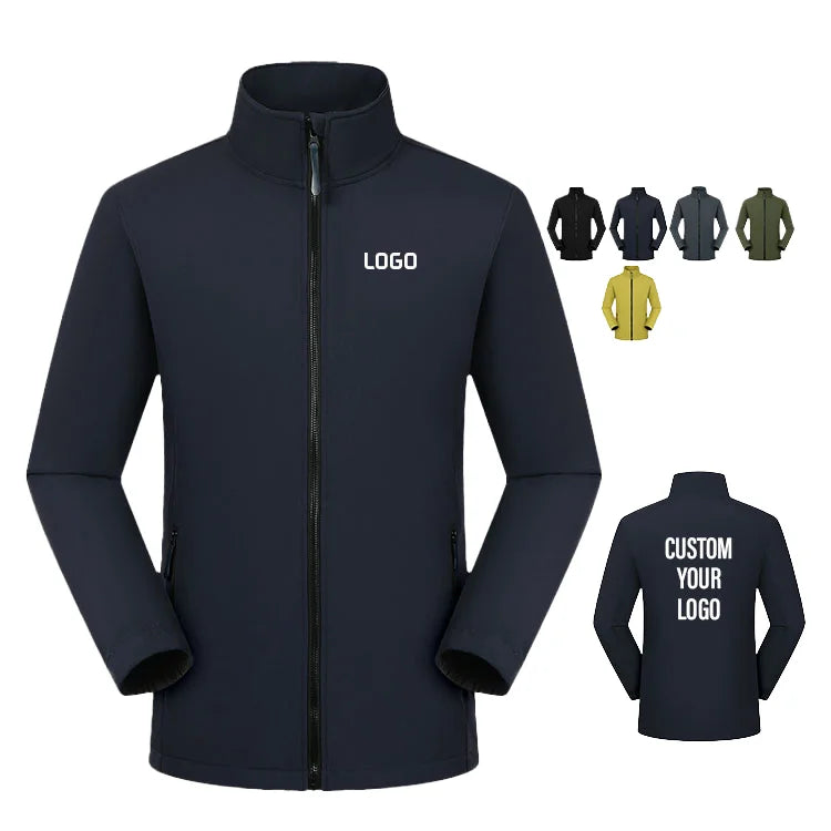 Custom Logo Windproof Heavyweight Men Winter Puffer Jacket Outerwear