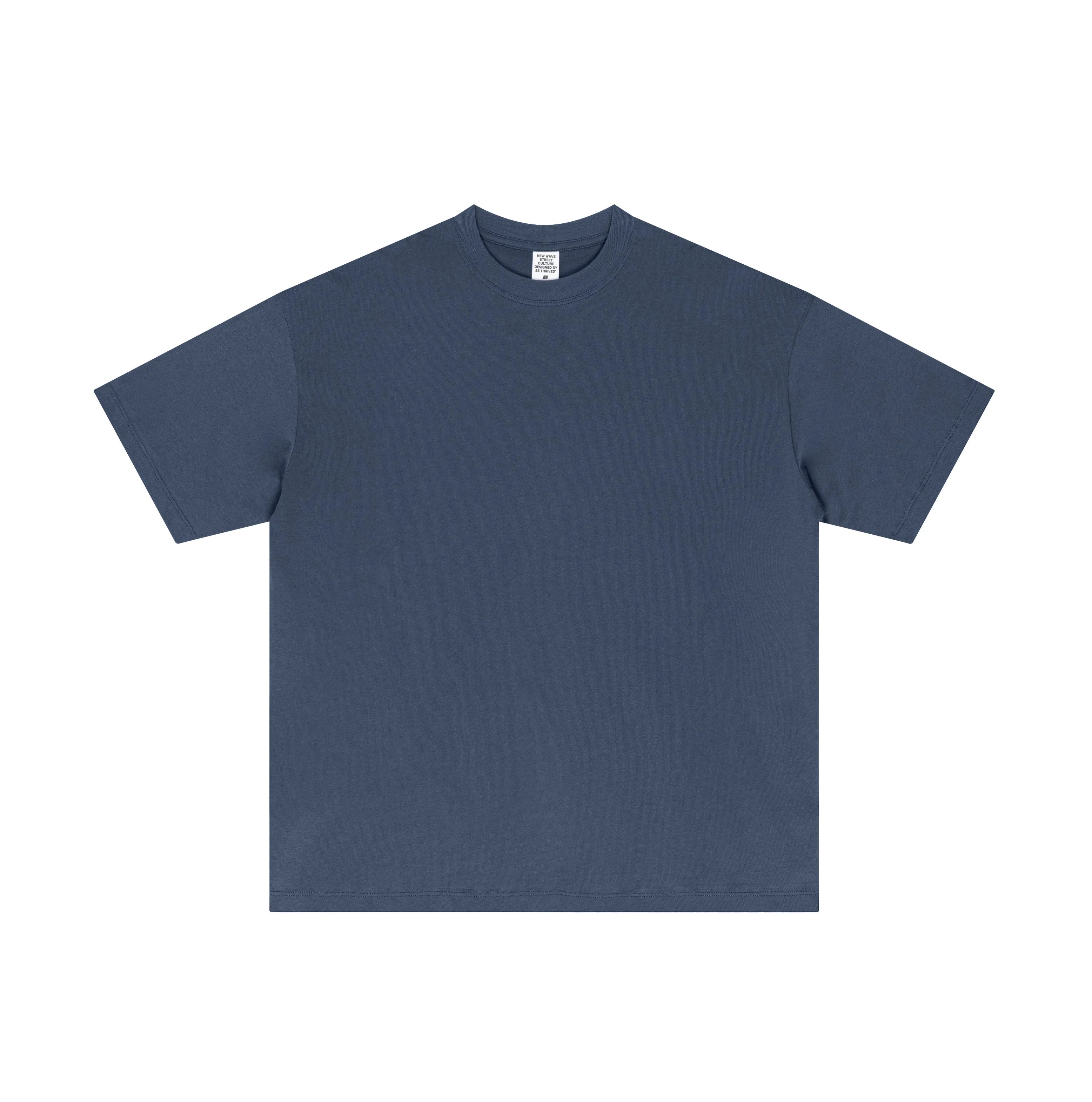 240GSM Blank Oversized Short Sleeve T-Shirt | Wholesale Custom Logo Men's Streetwear