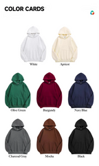 500g Cotton Polyester Blend Heat Transfer Top Custom Hoodie Creation