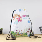 Nylon Sublimation Waterproof Drawstring Bag