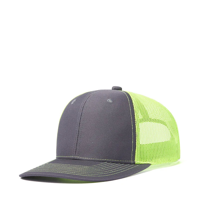 Bulk Cotton Mesh Customized Embroidery Patch Trucker Hats for Custom Gym Apparel