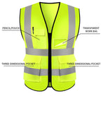 Class 2 Hi-Vis Polyester Mesh Safety Vest | Bulk Custom Logo Workwear Supplier