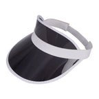 0.6mm-1.0mm PVC Silk Screen Printing Sport Visor | Promotional Plastic Protection Events Hat