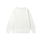 240g 100% Polyester Heat Transfer Logo Sweatshirts Regular Fit Crewneck Pullover