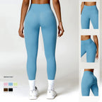 Nylon Spandex Knit Seamless Yoga Set