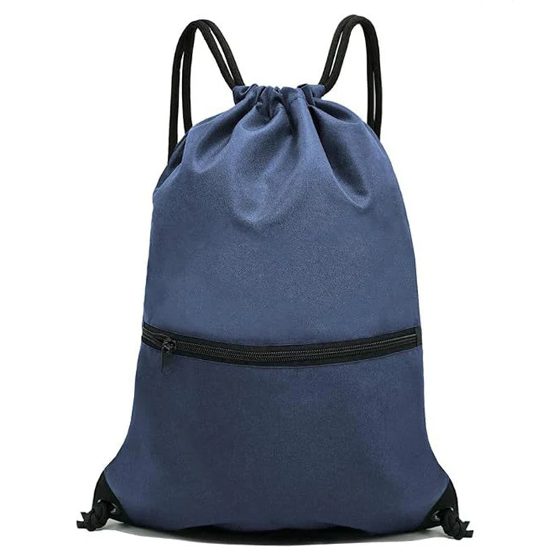 Polyester Custom Printed Drawstring Backpack Bag
