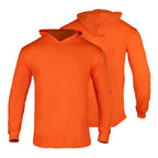 100% Polyester Fluorescent Reflective Safety Hoodie with Utility Pockets