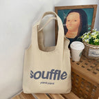 Cotton Canvas Screen Printed Tote Bag