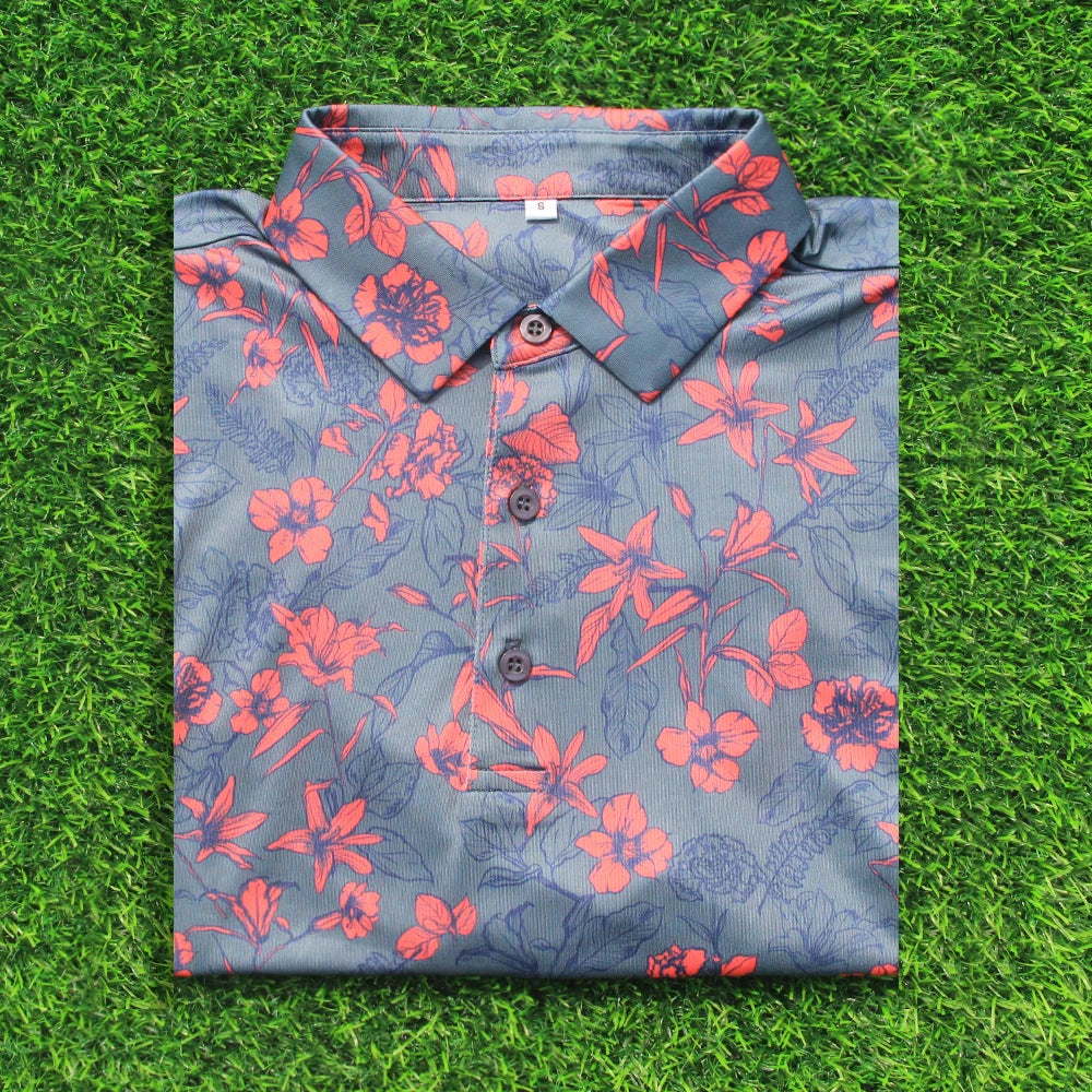 High Fit Polyester Spandex 180 GSM Custom Embroidery Logo Shirts