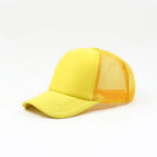 Polyester Cotton Mesh Machine Embroidery 5 Panel Trucker Cap