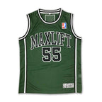 Polyester Mesh Knit Retro Basketball Jersey