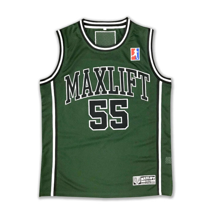 Polyester Mesh Knit Retro Basketball Jersey