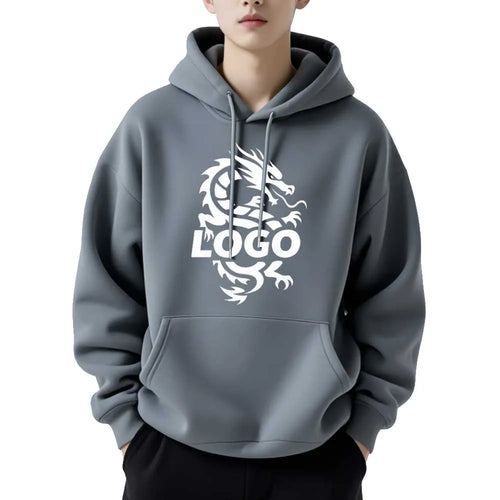 Cotton Heavyweight Fleece Loopback Pullover Hoodie
