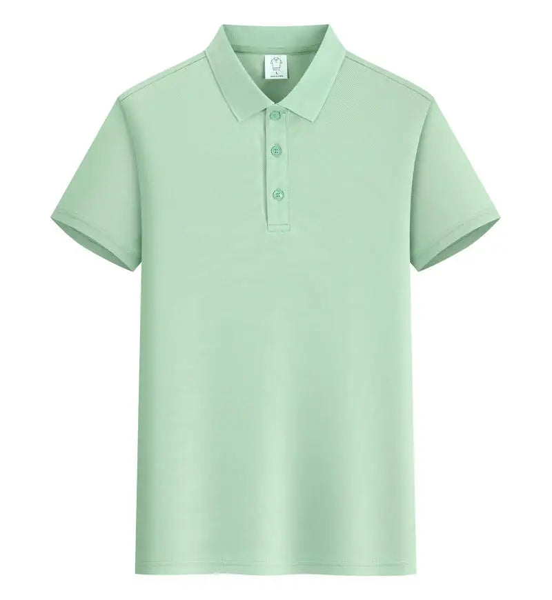 Polyester Knit Custom Printed Polo Shirt with Embroidery logo Business