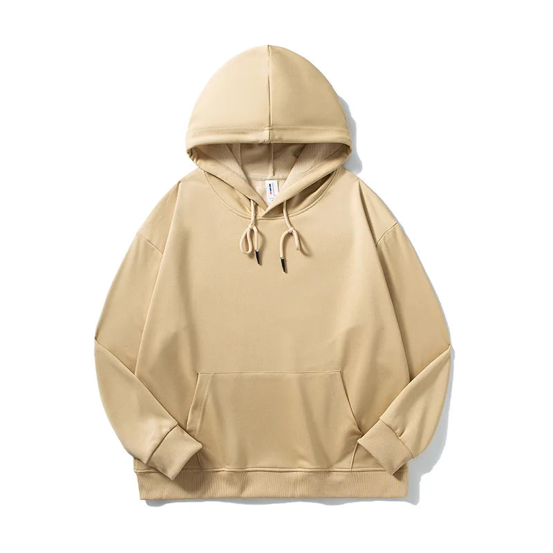 Custom 500gsm Cotton Bamboo Pullover Hoodie Puff Print Embroidery