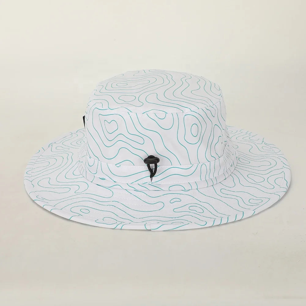 OEM Polyester Cotton Structural Embroidery Breathing Hole Bulk Uniform Brim Headgear