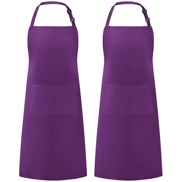 Custom Logo Waterproof Poly Cotton Canvas Work Apron Utility Uniform