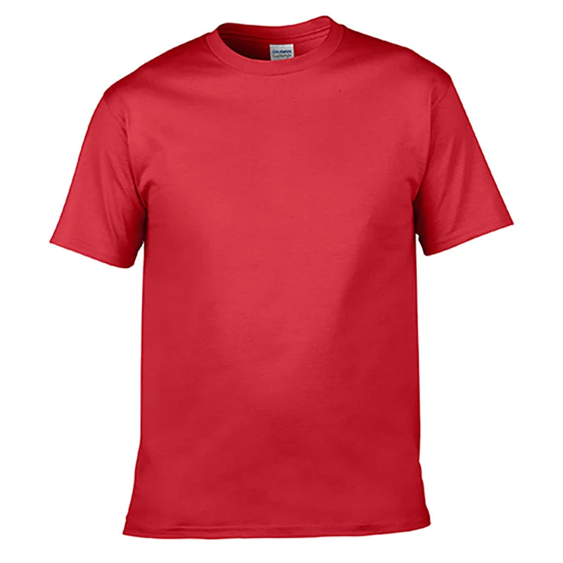 Combed Cotton Screen Printed Custom T-Shirt