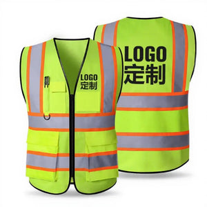 High Visibility Reflective Safety Vest Industrial Traffic Security Uniform