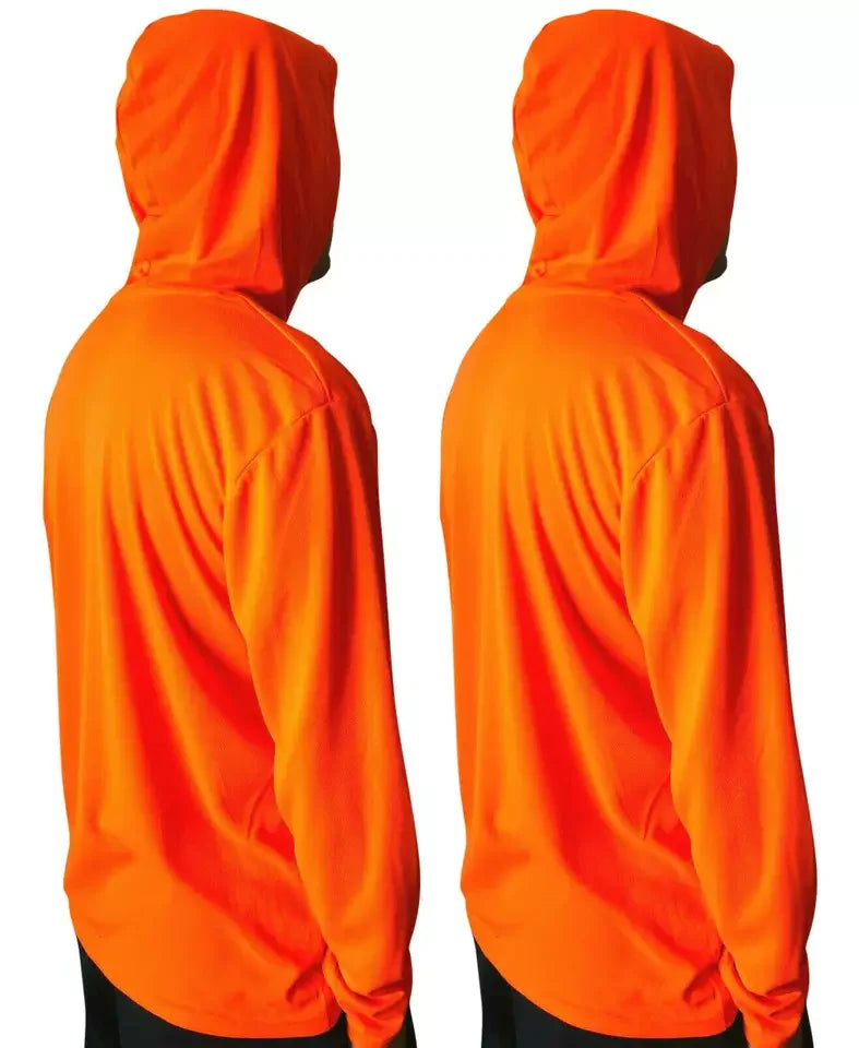 High-Visibility Birdseye Mesh Reflective Dry-Fit Safety Work T-Shirt