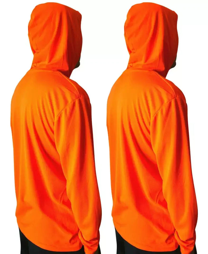 High-Visibility Birdseye Mesh Reflective Dry-Fit Safety Work T-Shirt