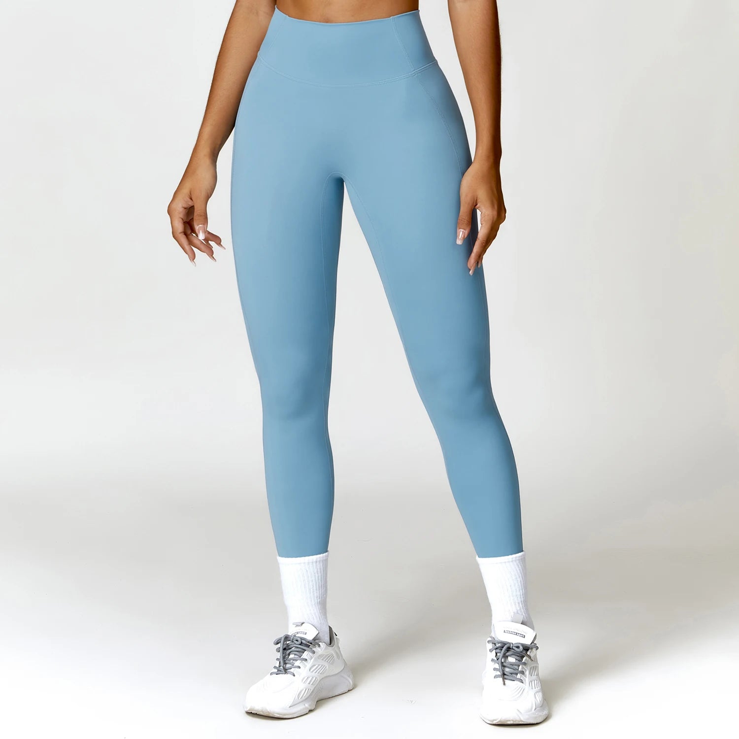 Nylon Spandex Knit Seamless Yoga Set