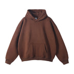 350gsm Polyester Cotton Screen Printing Drop Shoulder Pullover | Wholesale Custom Hoodies