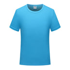 Polyester Quick-Dry Plain-Dyed Running T-Shirt