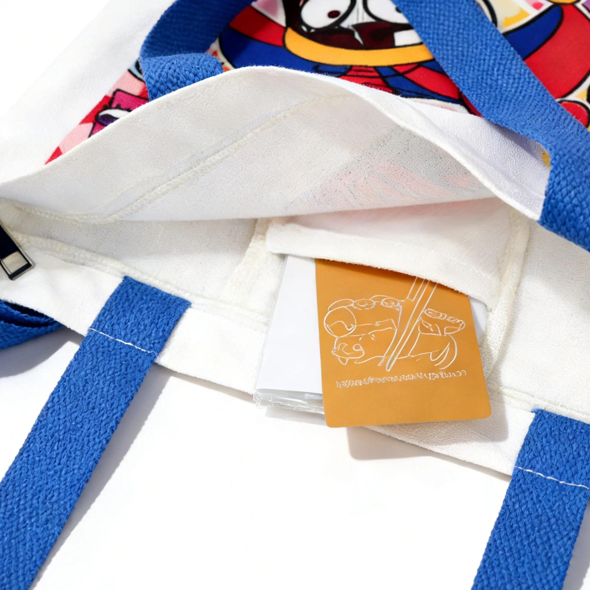 100% Cotton Canvas Printed Tote Bag