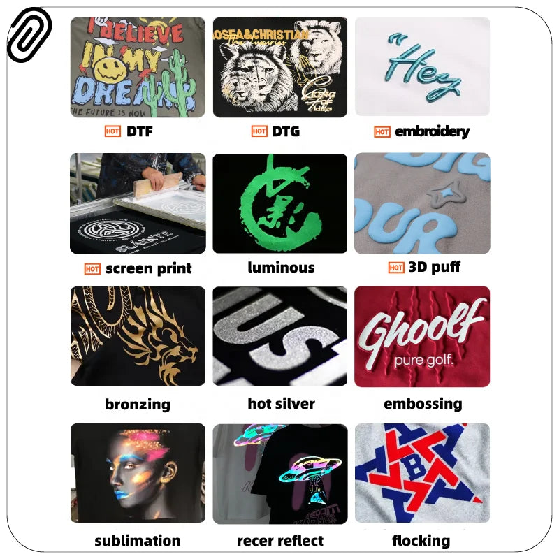 240GSM Blank Oversized Short Sleeve T-Shirt | Wholesale Custom Logo Men's Streetwear
