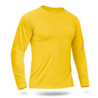 Custom LOGO Men's Sun Protection T-Shirt 145g Polyester Long Sleeve Sun Protection T-Shirt Bulk Wholesale