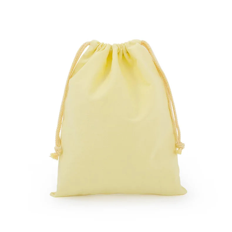 Cotton Canvas Value Drawstring Pouches