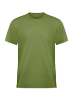 Cotton Plain-Knit Regular-Fit T-Shirt
