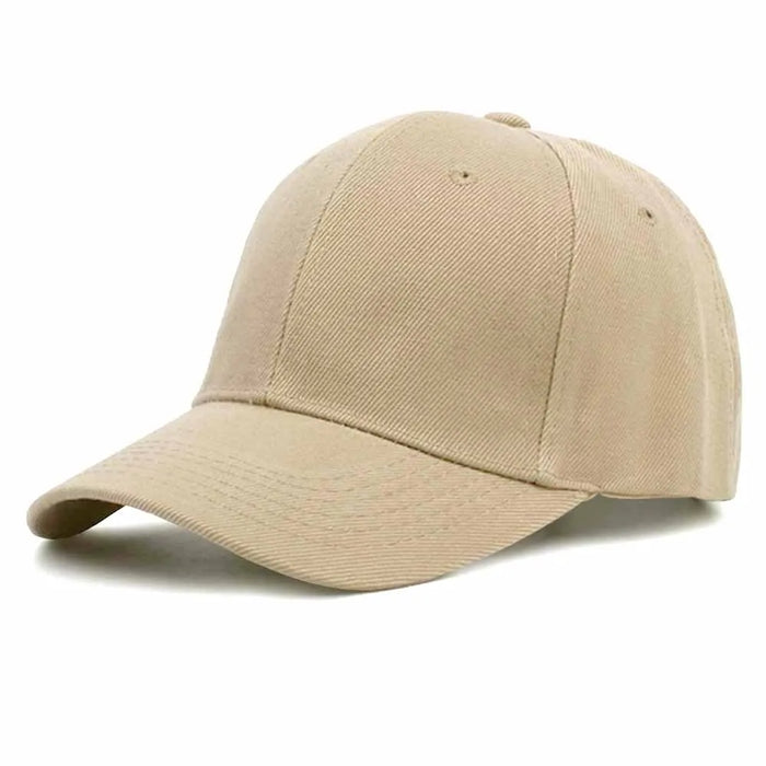 Low MOQ Promotional Cotton Acrylic Caps | 6 Panel Custom Logo Baseball Hats