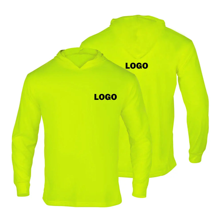High Visibility Reflective Long Sleeve Construction Safety Hoodie