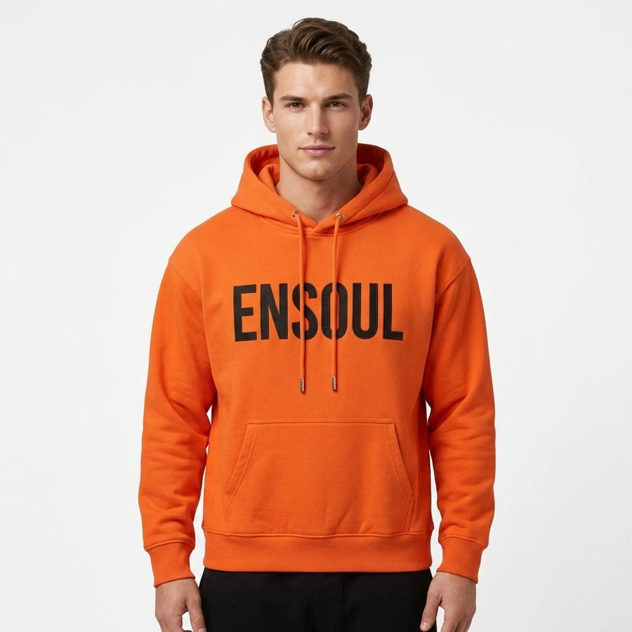 400gsm French Terry Custom Embroidery Pullover Blanks | Heavyweight Streetwear Hoodie