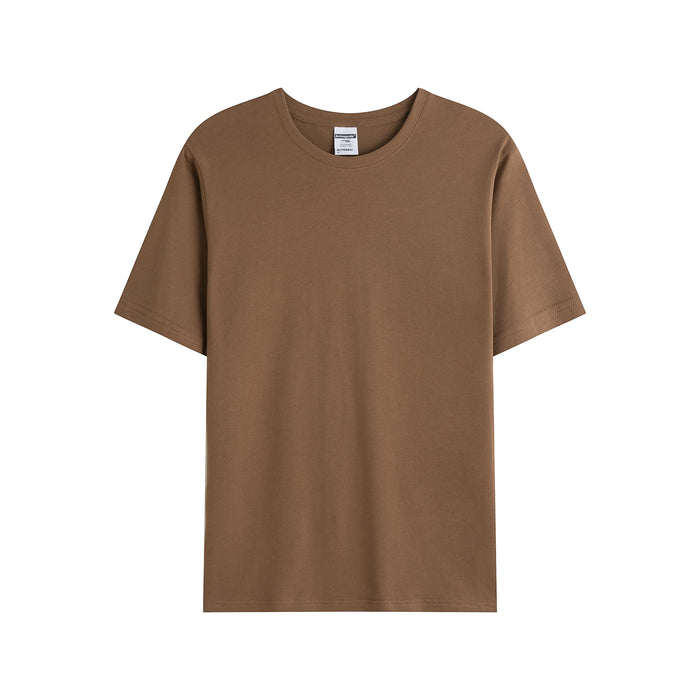 Oem Service Custom 190 Gram Cotton Blank Neck OEM Apparel Shirt Women Summer Breathable Blank Custom T-shirts