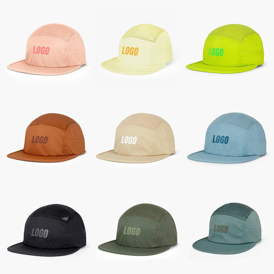 OEM ODM Breathable Sublimation Printed Baseball Cap Sun Protection Hat Hiking Running Cycling Hat Custom LOGO