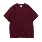 350gsm Sense Heavy Cotton Embossed T Shirts with Custom Embossing Logo for Men