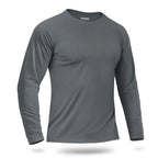 Custom LOGO Men's Sun Protection T-Shirt 145g Polyester Long Sleeve Sun Protection T-Shirt Bulk Wholesale