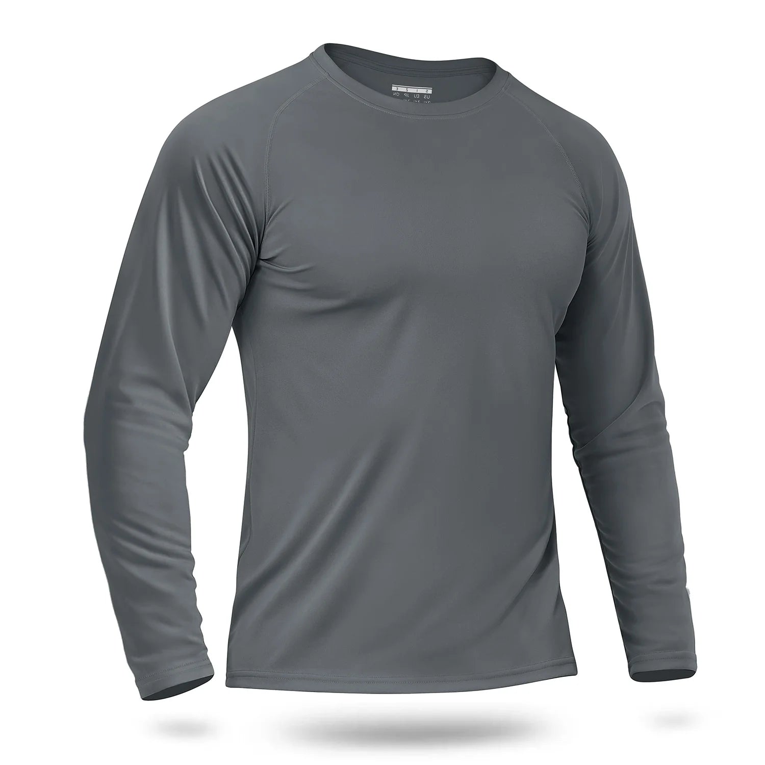 Custom LOGO Men's Sun Protection T-Shirt 145g Polyester Long Sleeve Sun Protection T-Shirt Bulk Wholesale
