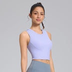 Custom logo Fitness Sports Yoga Jacket High Waist Leggings 2 Pcs Nylon Spandex Interlock Slim Fit Yoga Jacket