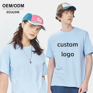 Plain t Shirts Wholesale  Custom Digital Print Logo Brand Custom Digital Printing Plain T-Shirt