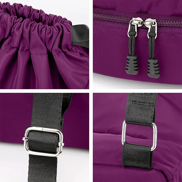 Nylon Woven Drawstring Sports Bag