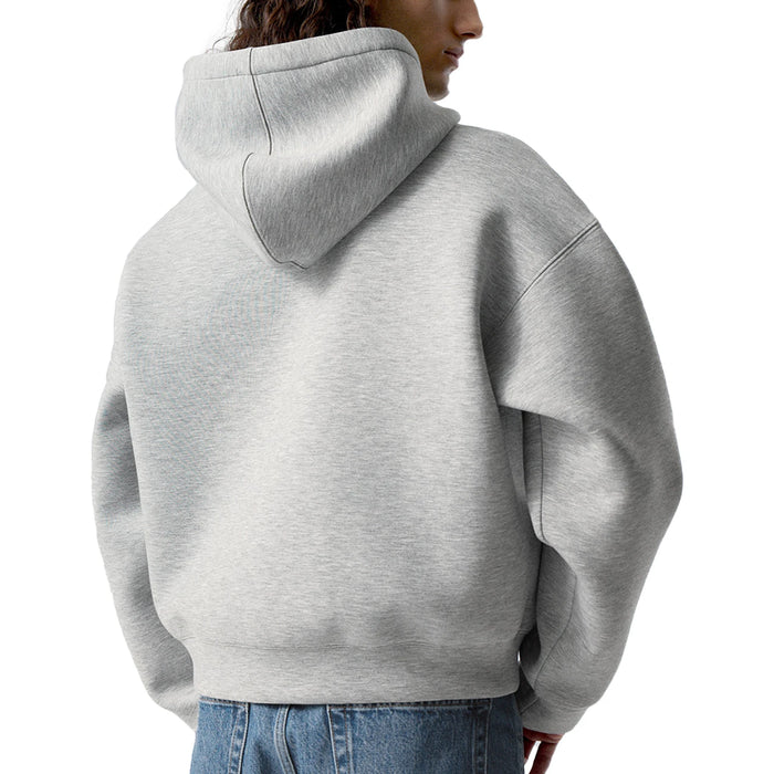 Custom Zip-Up Hoodie Polyester Cotton Blend | Puff Printing & Embroidery for Streetwear Brands | Wholesale Custom Hoodies  [F-20] SEO Description